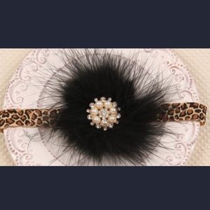 Never been worn: Elastic leopard headband